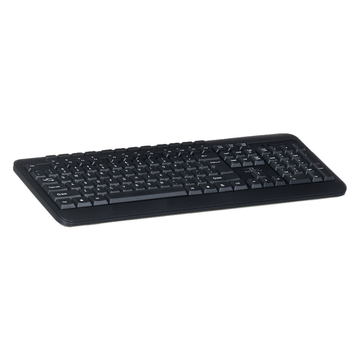 Tastatur og mus Titanum TK109 Sort